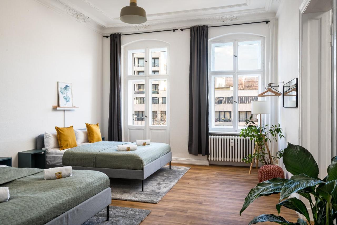 Riesiges Apartment Nahe Kudamm Sehr Schoner Altbau 123M2 Gross 12 Gaste Berlin Exteriör bild